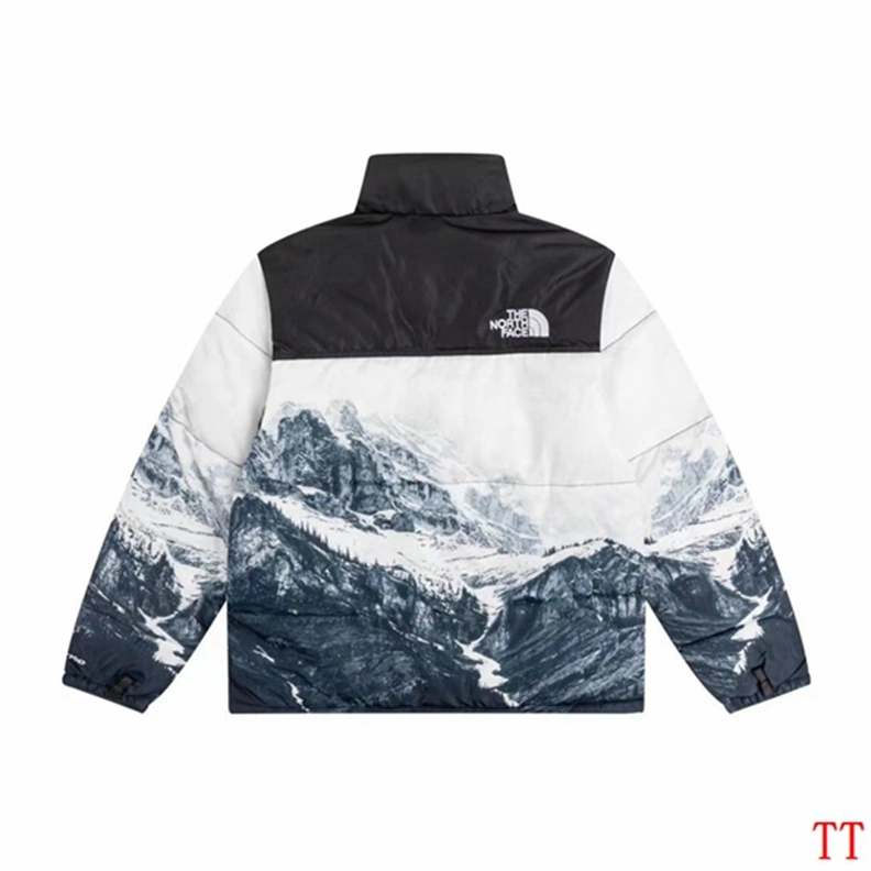 The North Face Down Feather Coat Long Sleeved For Men Classic 2835