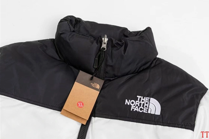 The North Face Down Feather Coat Long Sleeved For Men Classic 2835