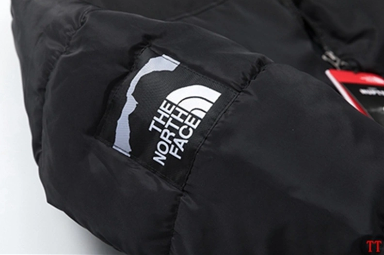 The North Face Down Feather Coat Long Sleeved For Men Elegant 9992