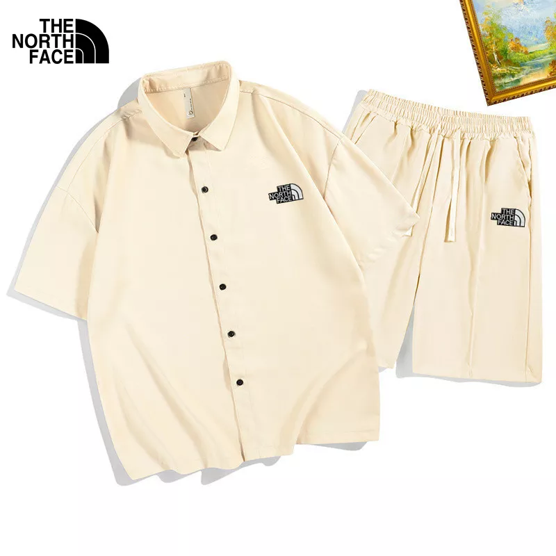 The North Face Tracksuits Short Sleeved For Men HighQuality 4009