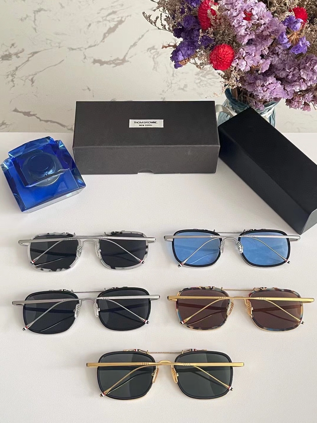 Thom Browne AAA Quality Sunglasses Stylish 6135