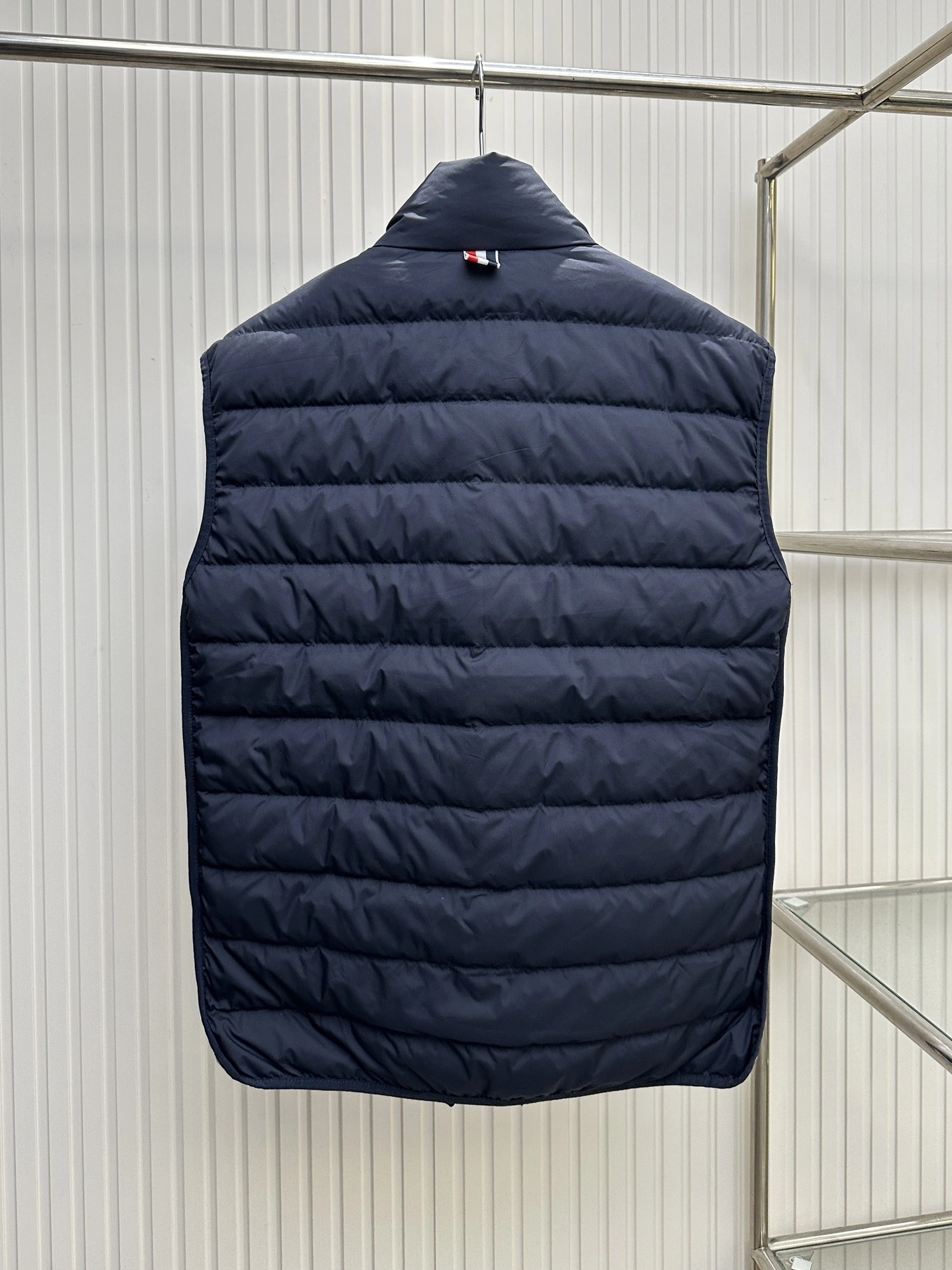 Thom Browne Down Feather Coat Sleeveless For Unisex Durable 3255