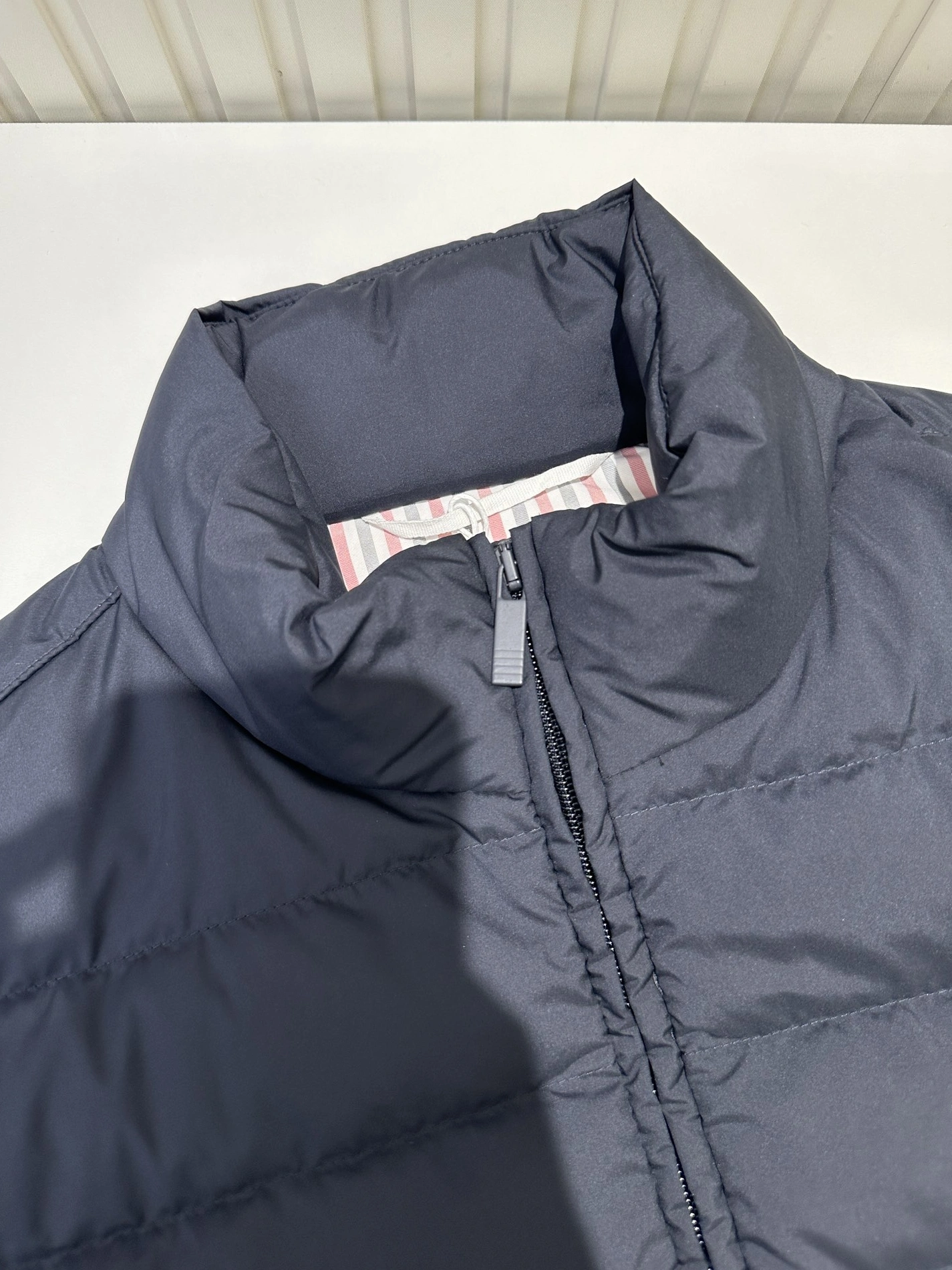 Thom Browne Down Feather Coat Sleeveless For Unisex Durable 3255