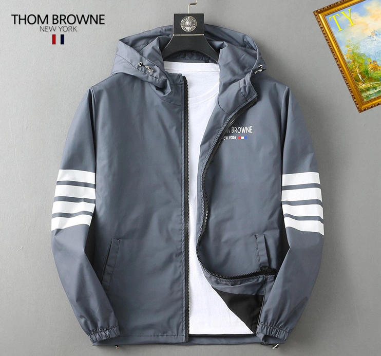 Thom Browne Jackets Long Sleeved For Men Stylish 9196