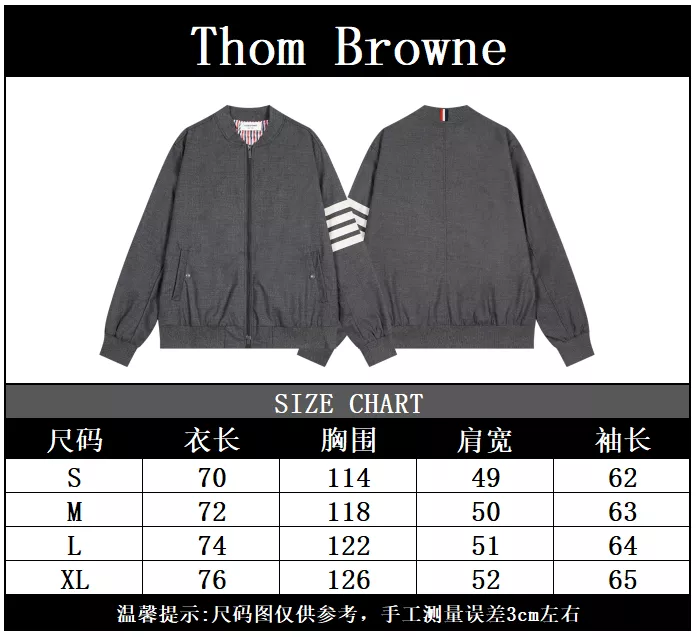Thom Browne Jackets Long Sleeved For Unisex NewStyle 9984