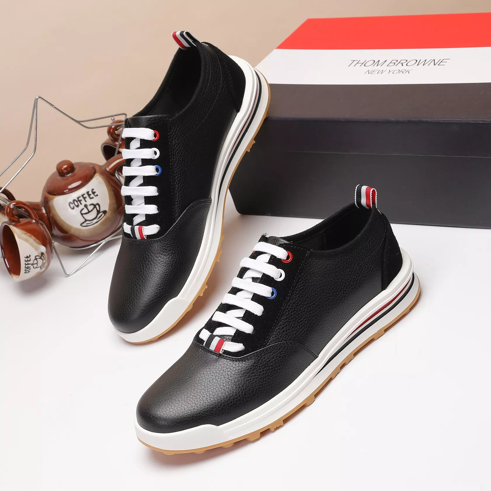 Thom Browne TB Casual Shoes For Men Durable 2792