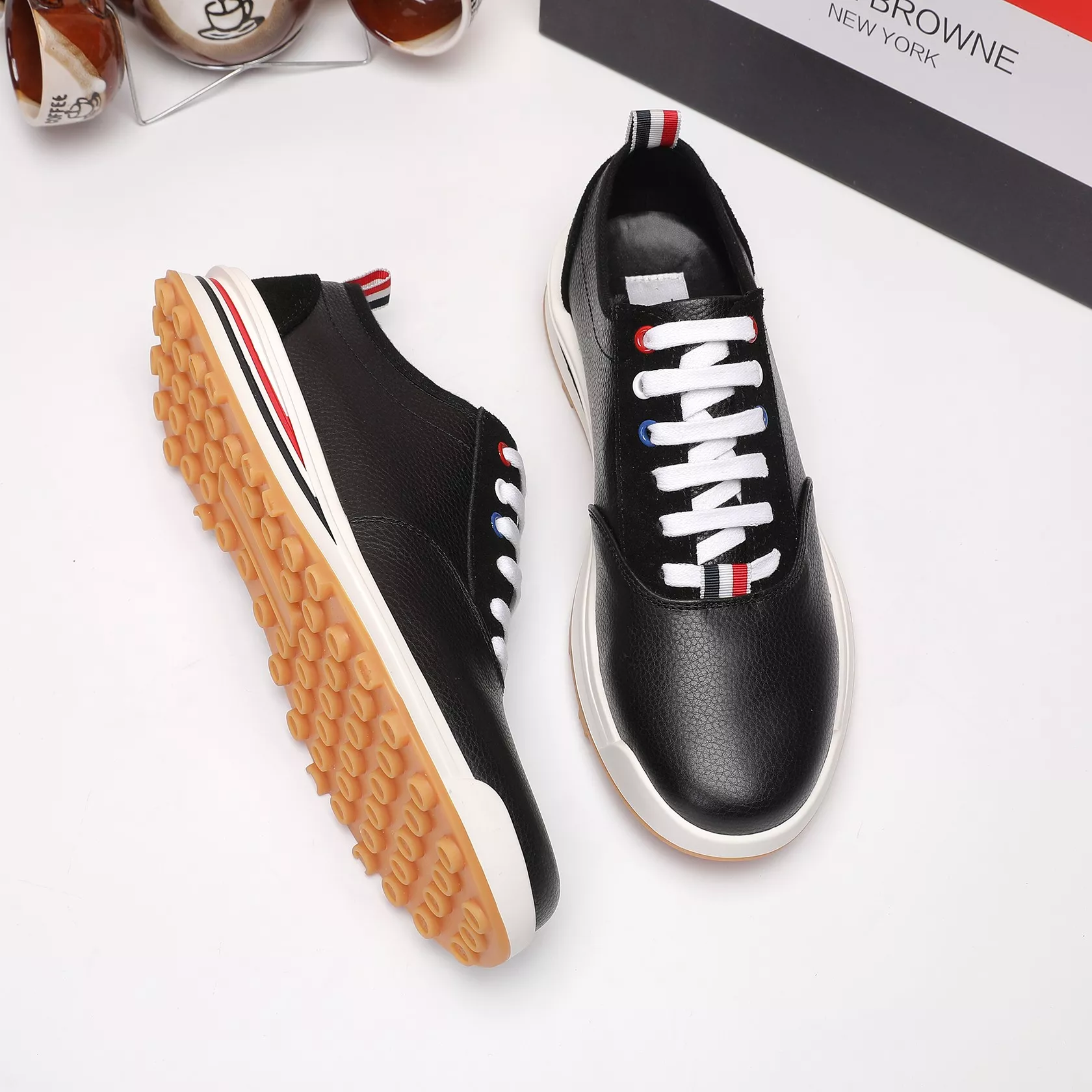 Thom Browne TB Casual Shoes For Men Durable 2792