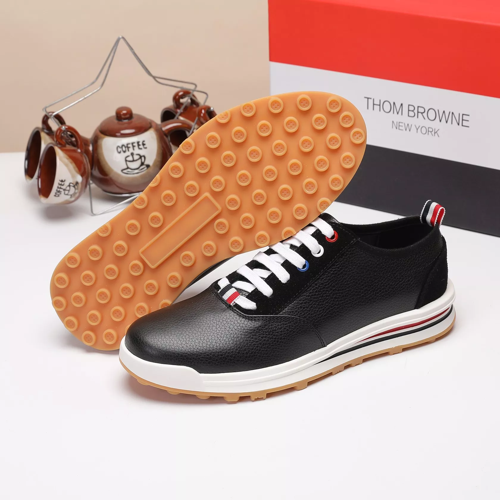 Thom Browne TB Casual Shoes For Men Durable 2792