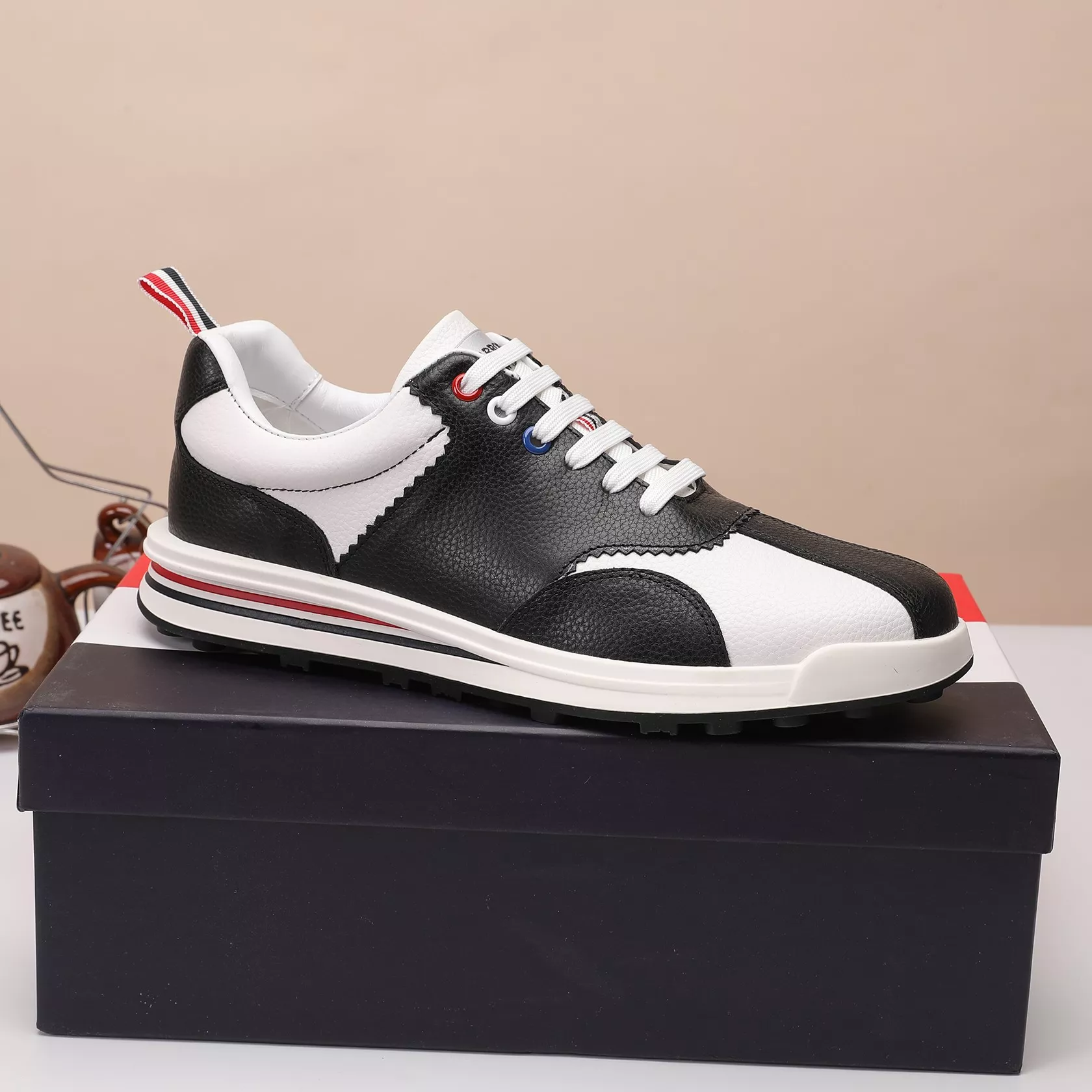 Thom Browne TB Casual Shoes For Men Vibrant 2999