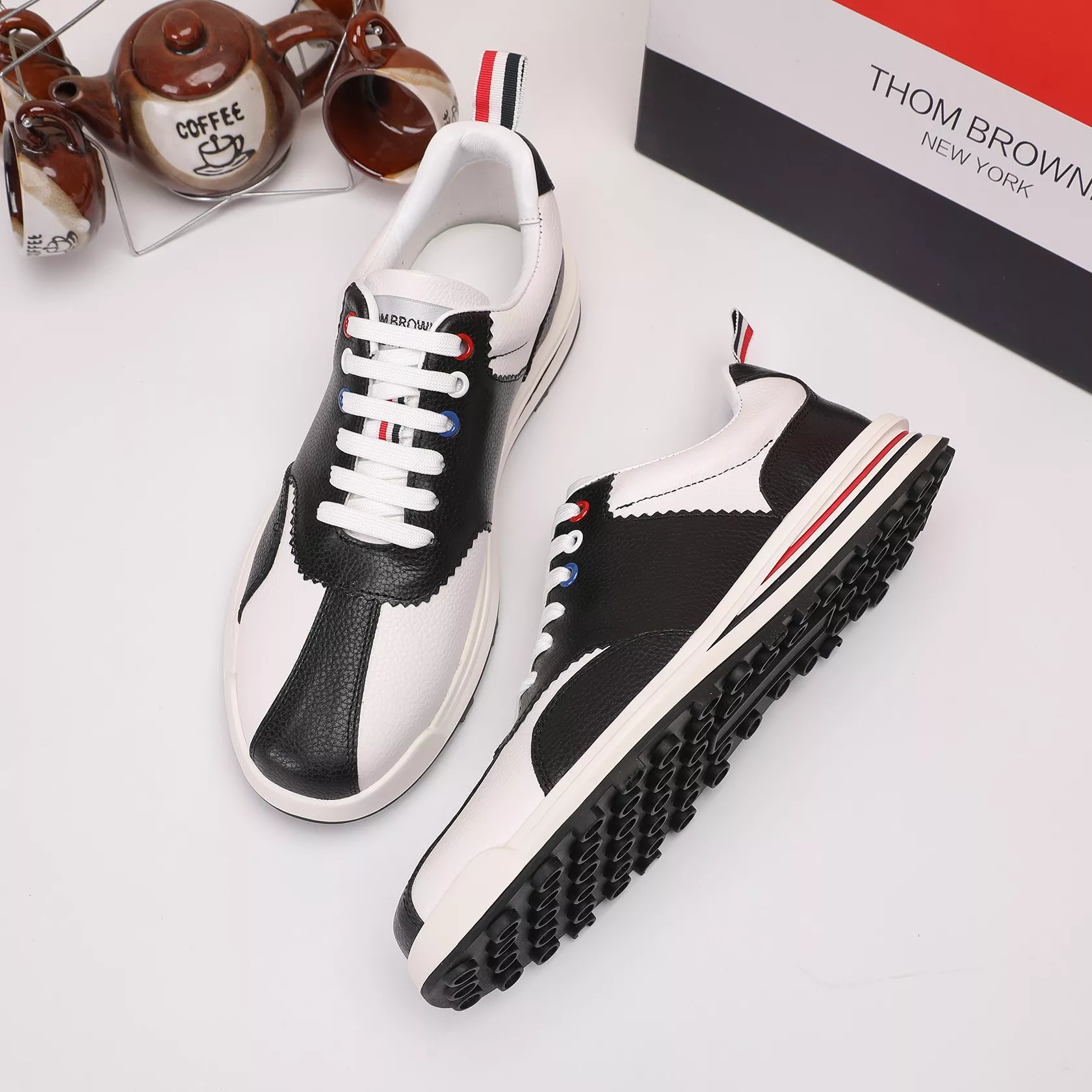 Thom Browne TB Casual Shoes For Men Vibrant 2999