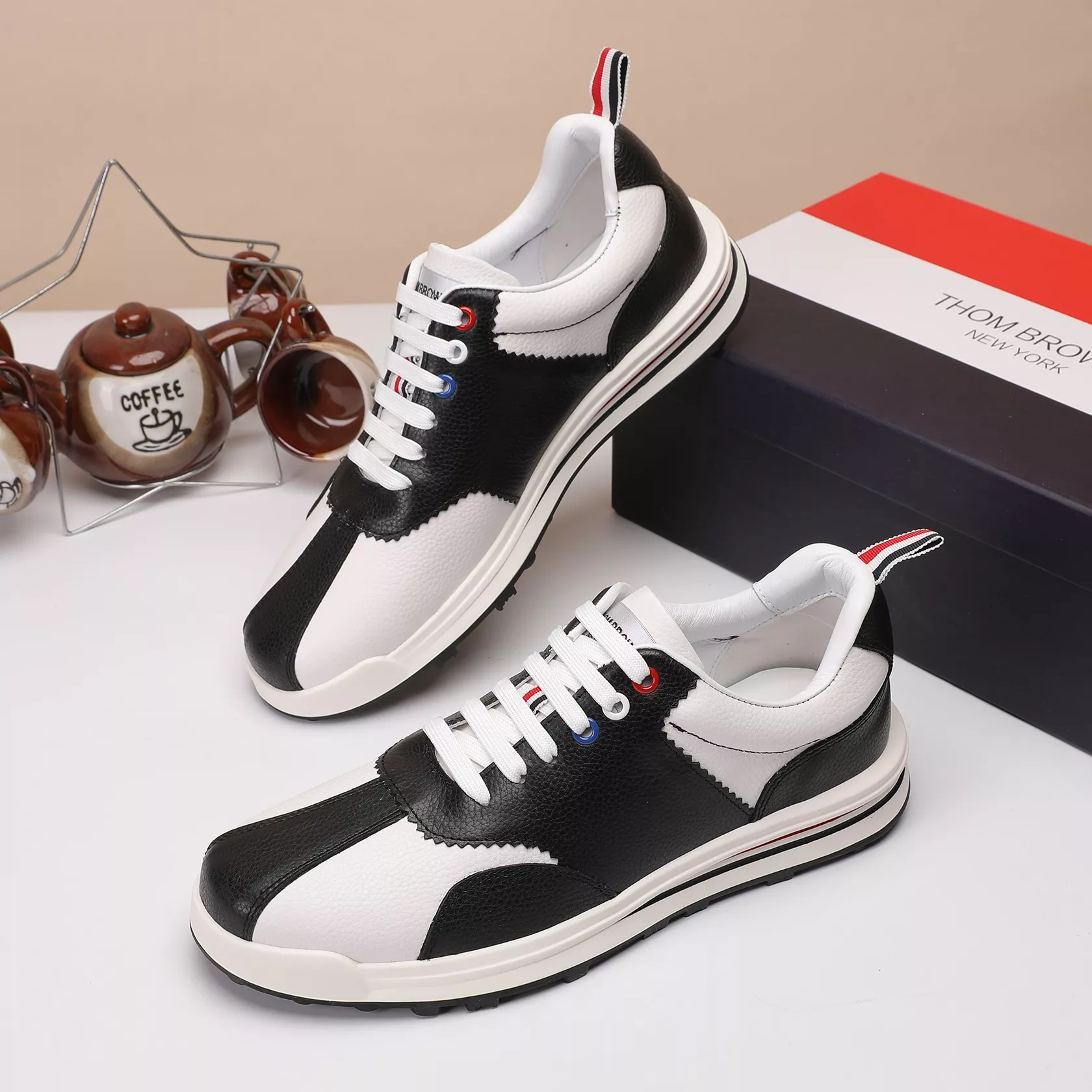Thom Browne TB Casual Shoes For Men Vibrant 2999