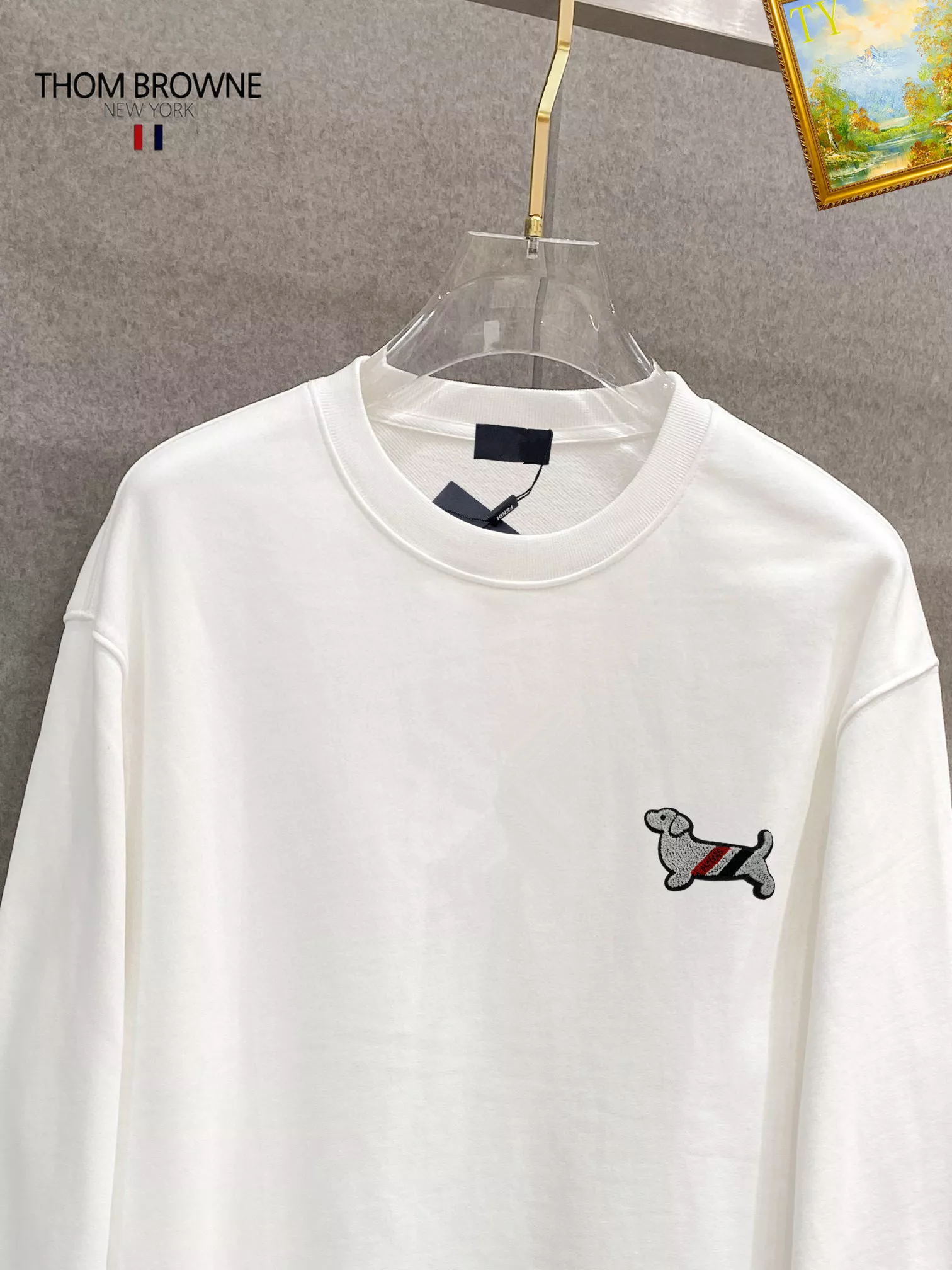 Thom Browne TB Hoodies Long Sleeved For Men Elegant 6562