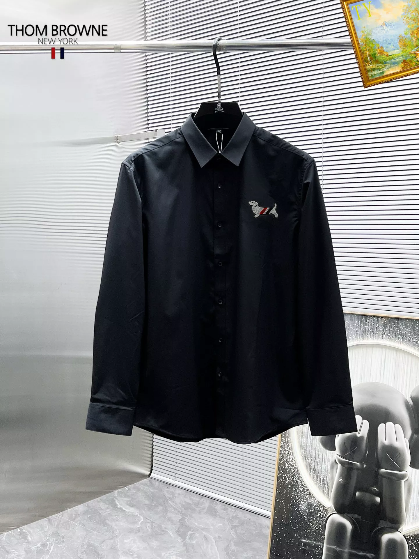 Thom Browne TB Shirts Long Sleeved For Men Comfortable 2262