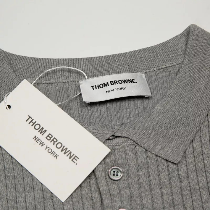 Thom Browne TB T-Shirts Short Sleeved For Men Bold 3108
