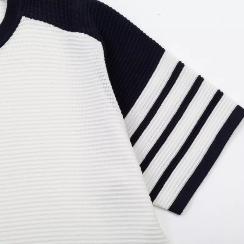 Thom Browne TB T-Shirts Short Sleeved For Men Bright 6232