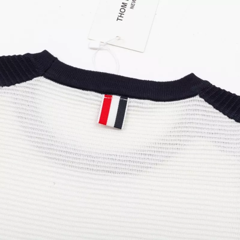 Thom Browne TB T-Shirts Short Sleeved For Men Bright 6232
