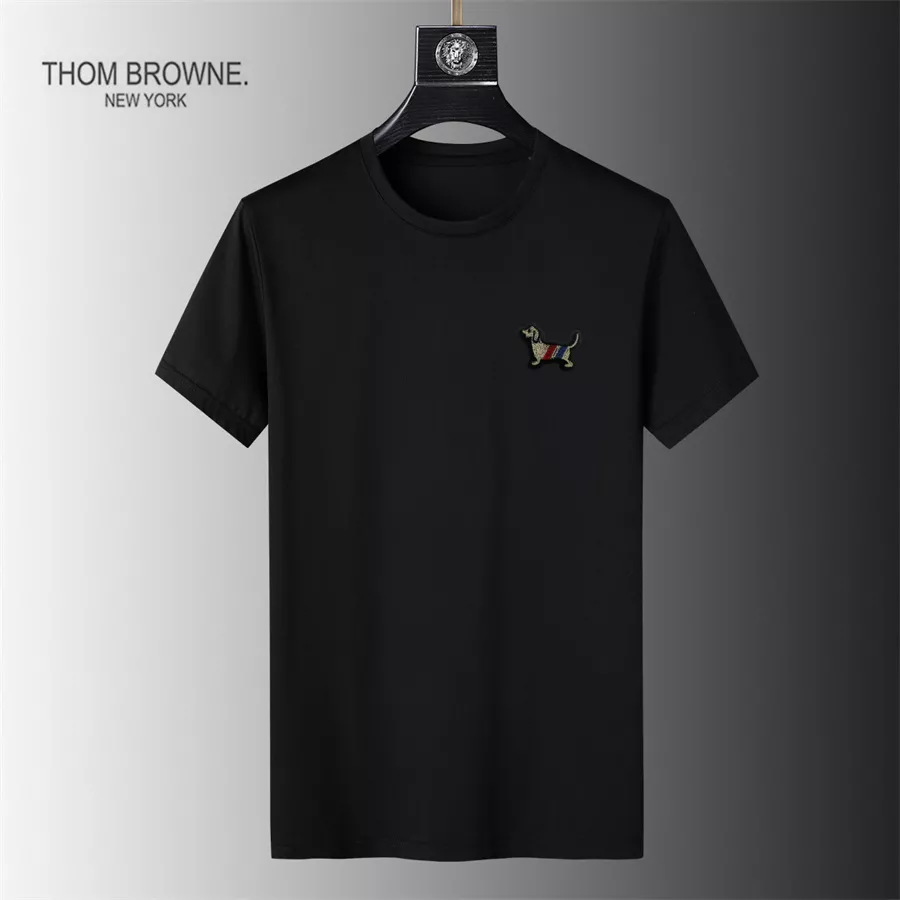 Thom Browne TB T-Shirts Short Sleeved For Men Fashionable 1940