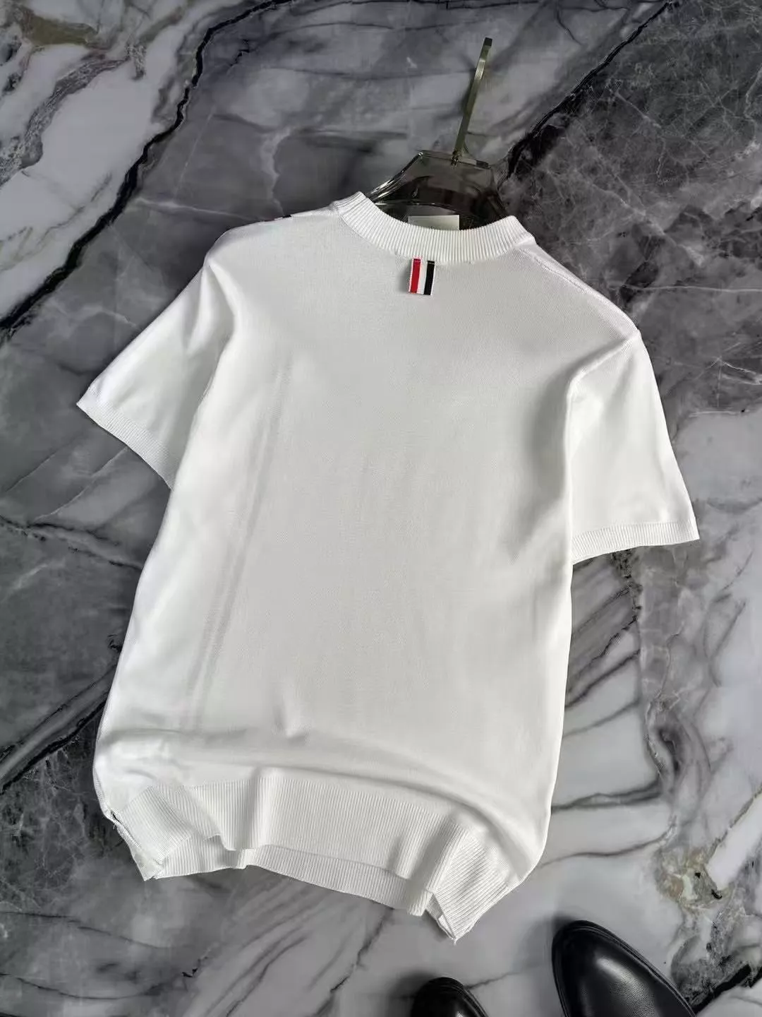 Thom Browne TB T-Shirts Short Sleeved For Men GoodFit 5950