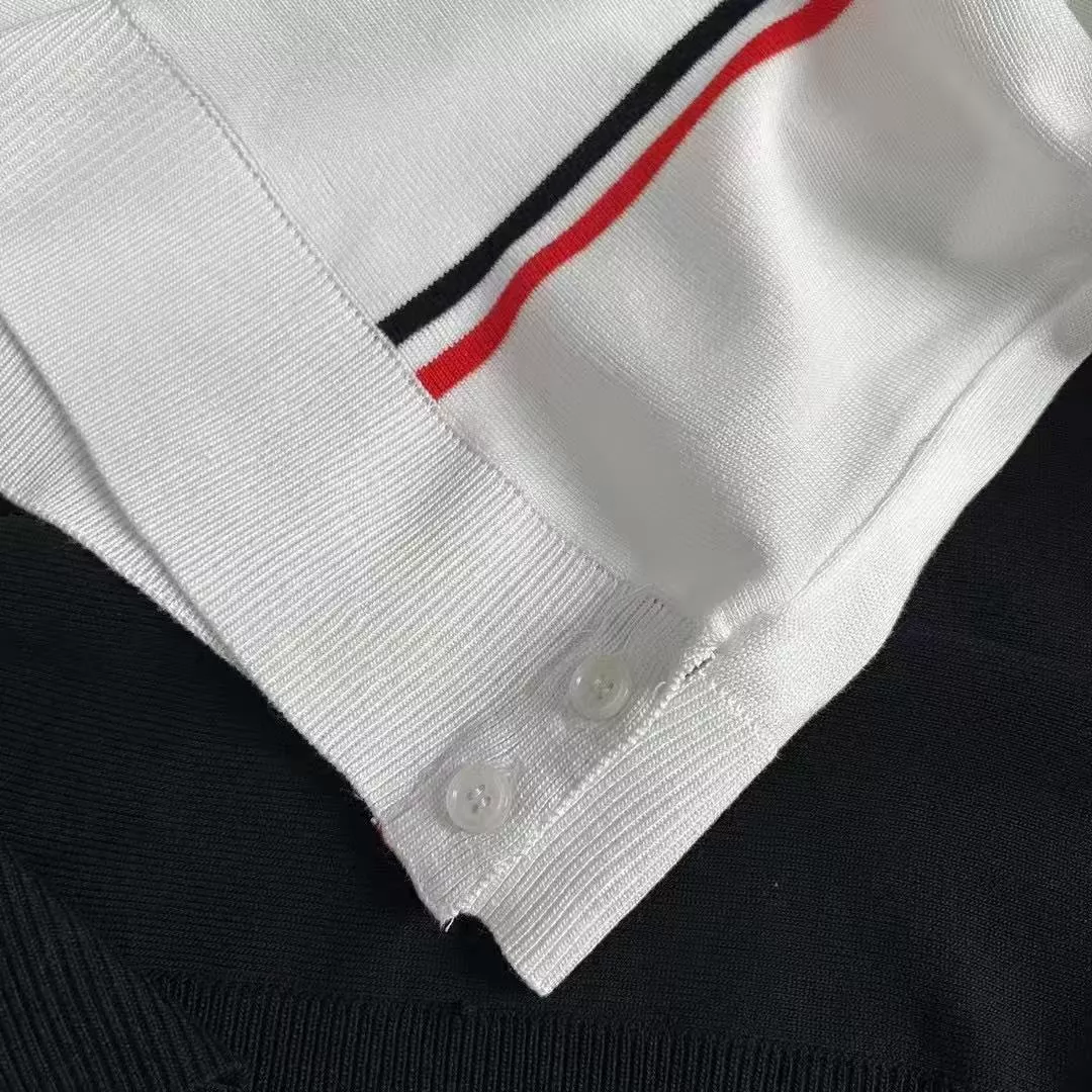 Thom Browne TB T-Shirts Short Sleeved For Men GoodFit 5950