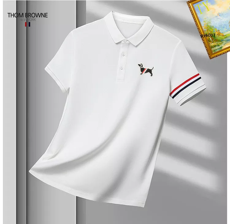 Thom Browne TB T-Shirts Short Sleeved For Men Minimalist 1793