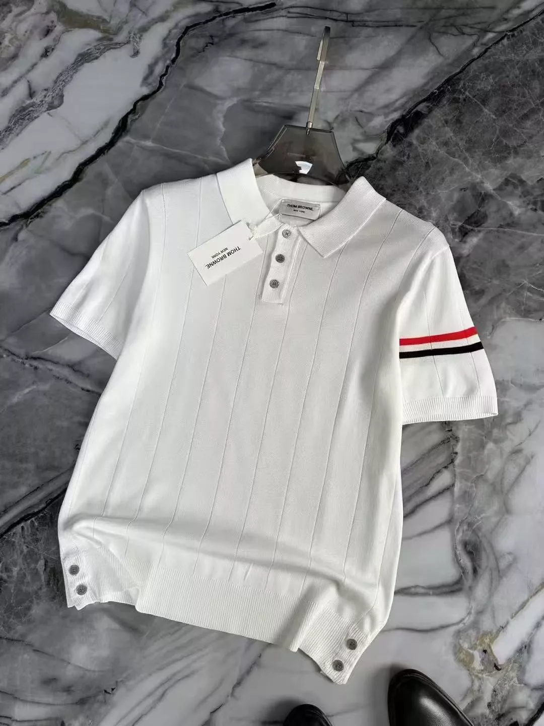 Thom Browne TB T-Shirts Short Sleeved For Men Resilient 248