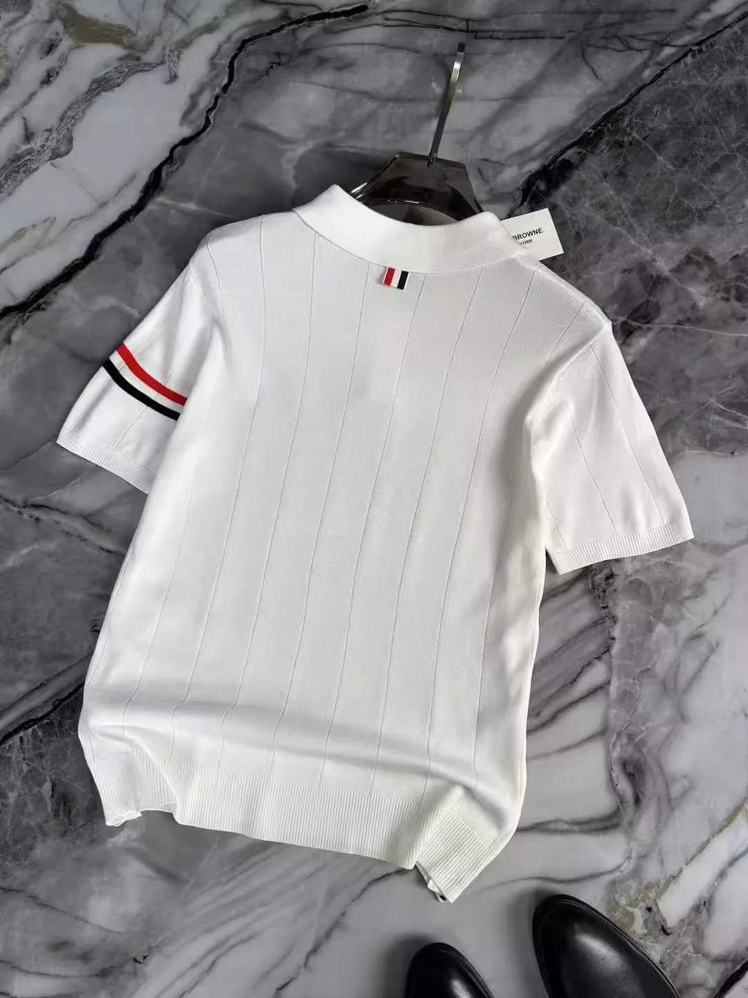 Thom Browne TB T-Shirts Short Sleeved For Men Resilient 248