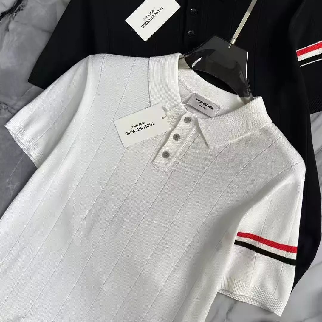 Thom Browne TB T-Shirts Short Sleeved For Men Resilient 248