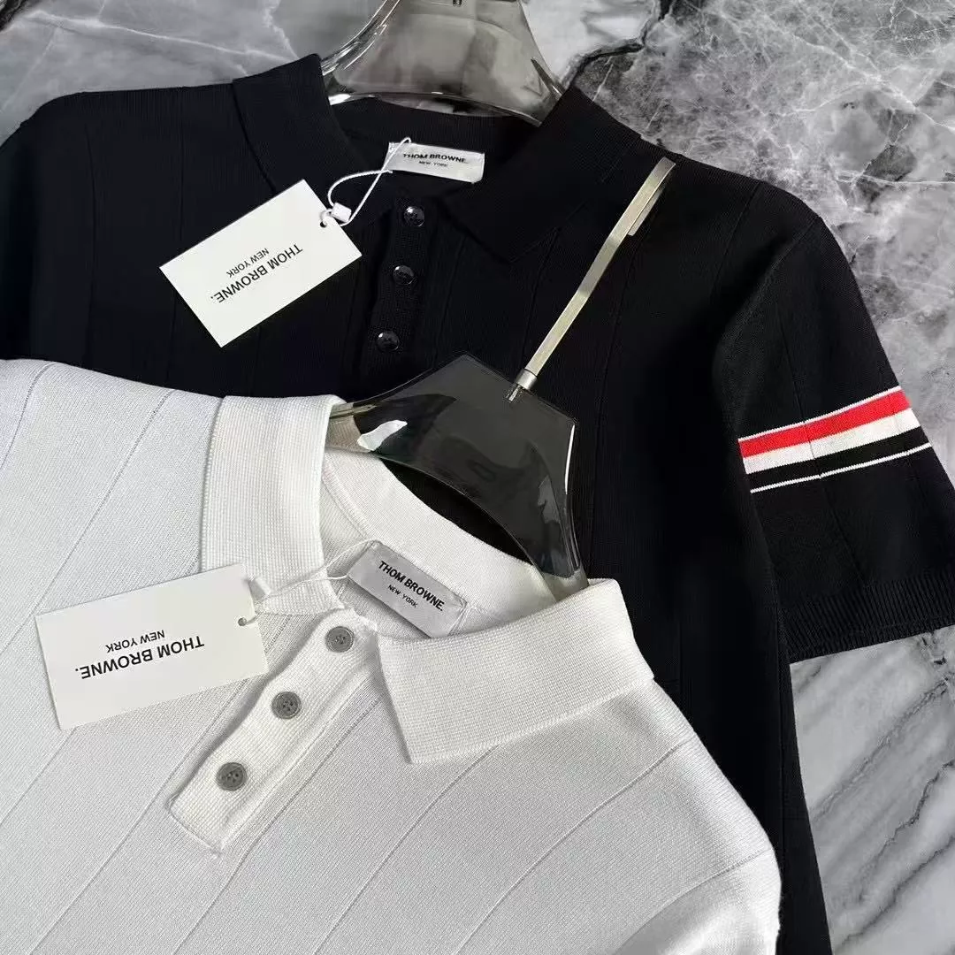 Thom Browne TB T-Shirts Short Sleeved For Men Resilient 248