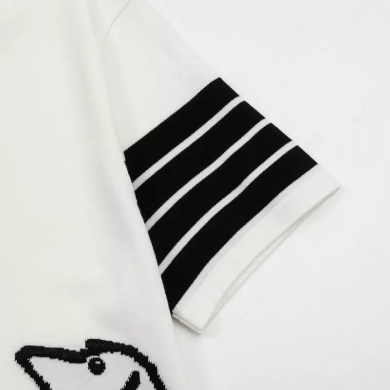 Thom Browne TB T-Shirts Short Sleeved For Men Stylish 7108