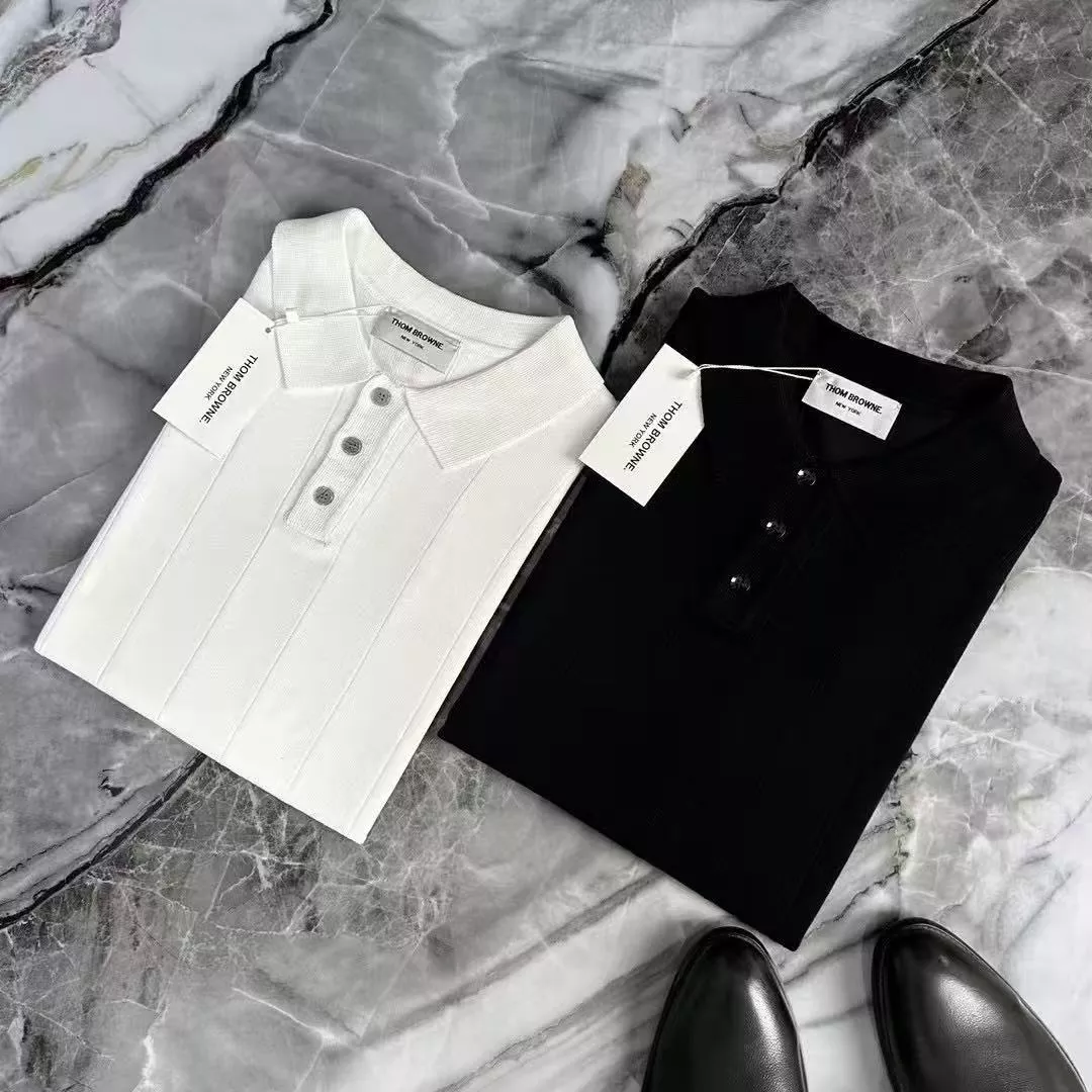 Thom Browne TB T-Shirts Short Sleeved For Men Unique 7066