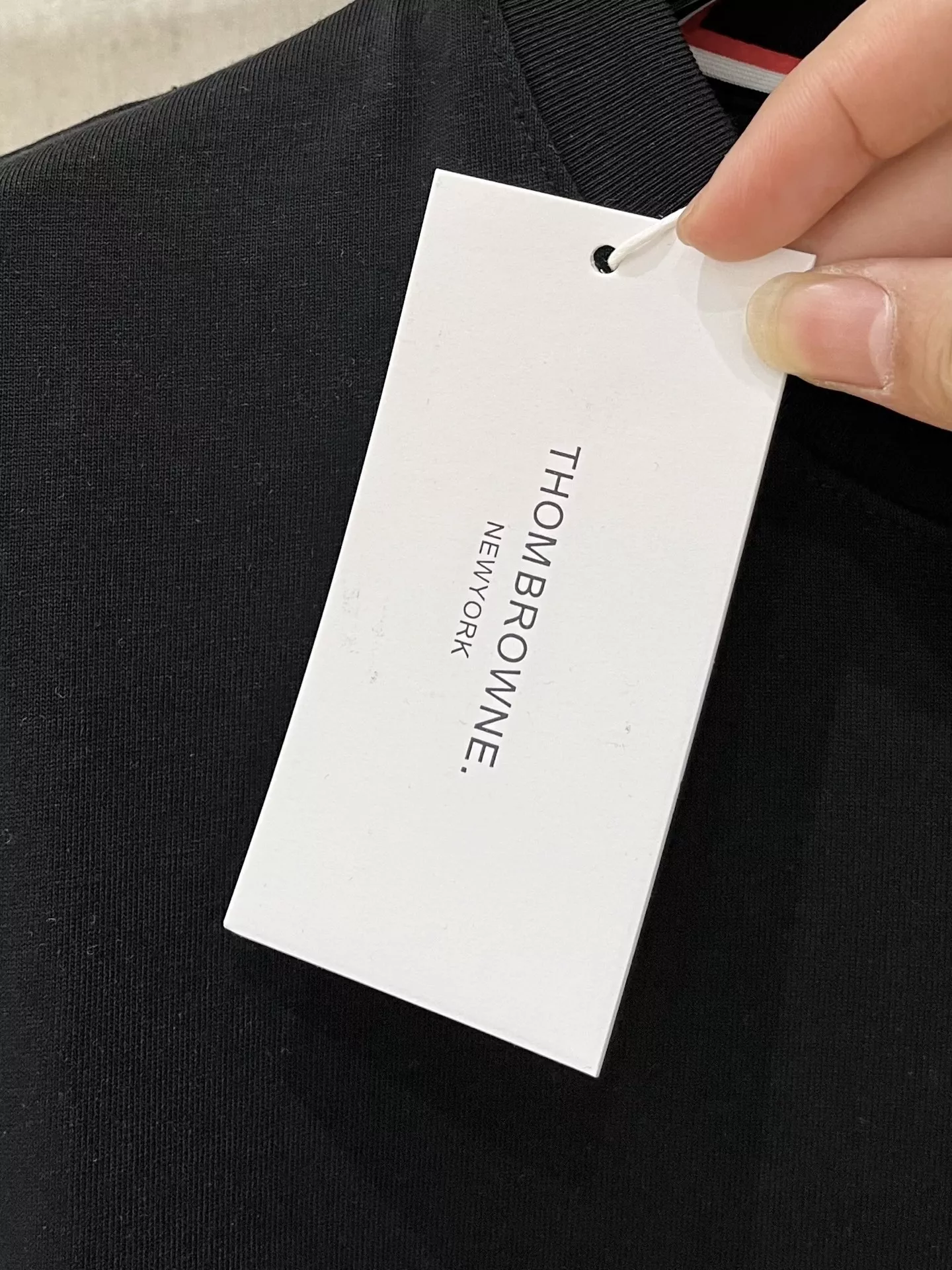 Thom Browne TB T-Shirts Short Sleeved For Unisex AllSeason 717