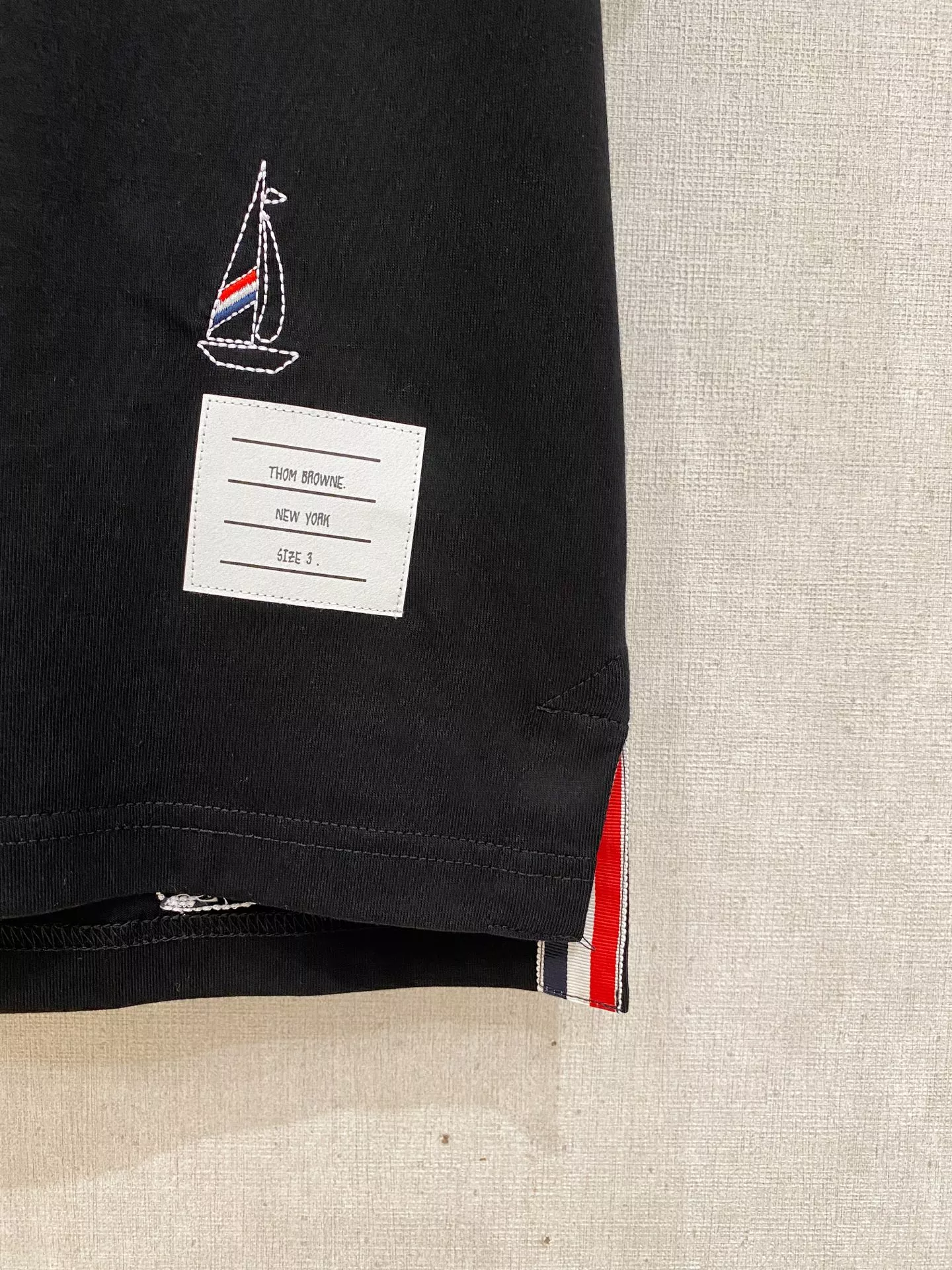 Thom Browne TB T-Shirts Short Sleeved For Unisex Bold 578