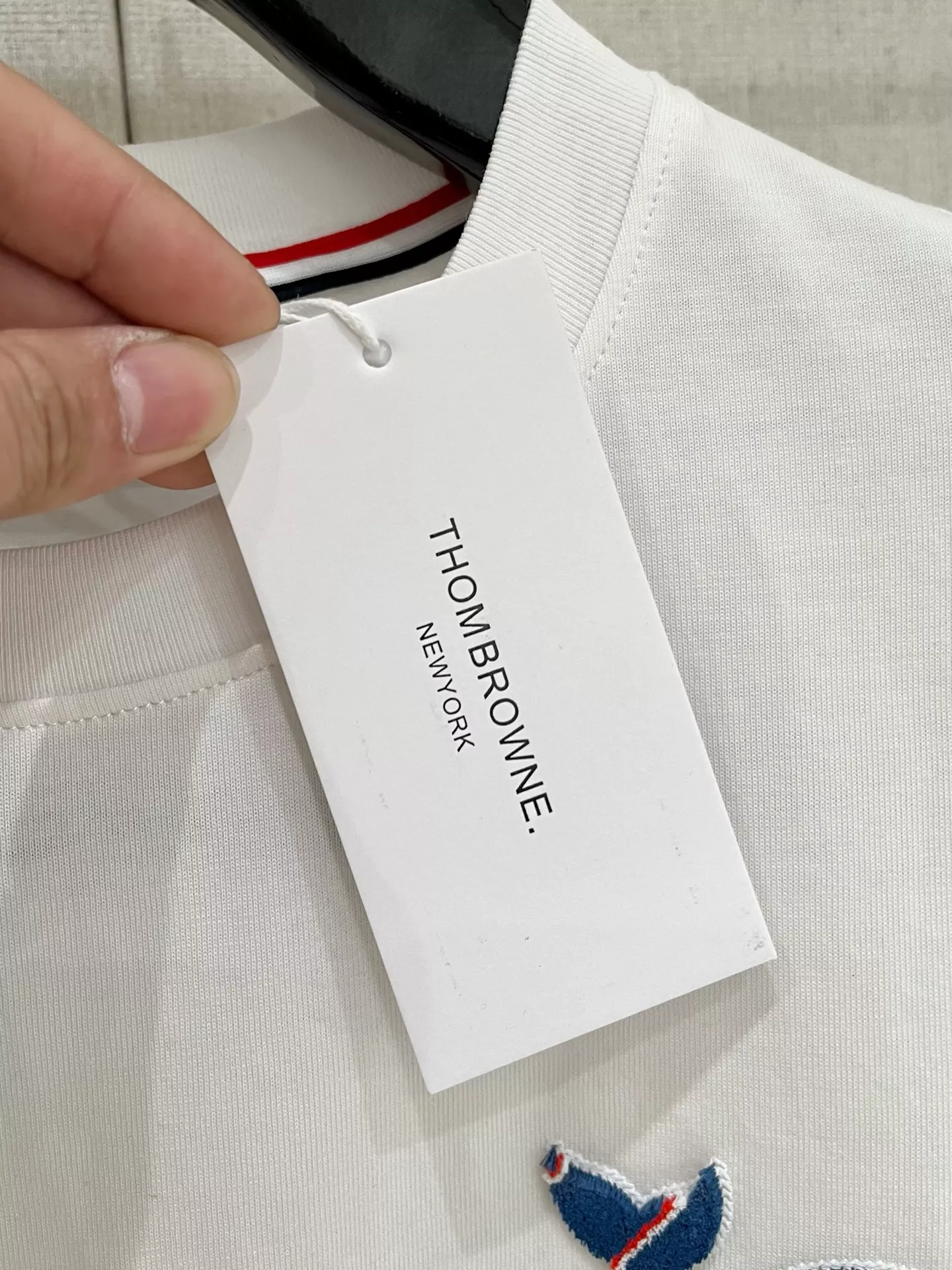 Thom Browne TB T-Shirts Short Sleeved For Unisex EasyMatch 2287