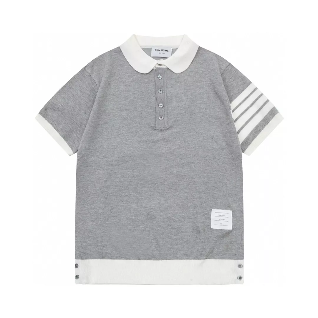 Thom Browne TB T-Shirts Short Sleeved For Unisex Sophisticated 9940