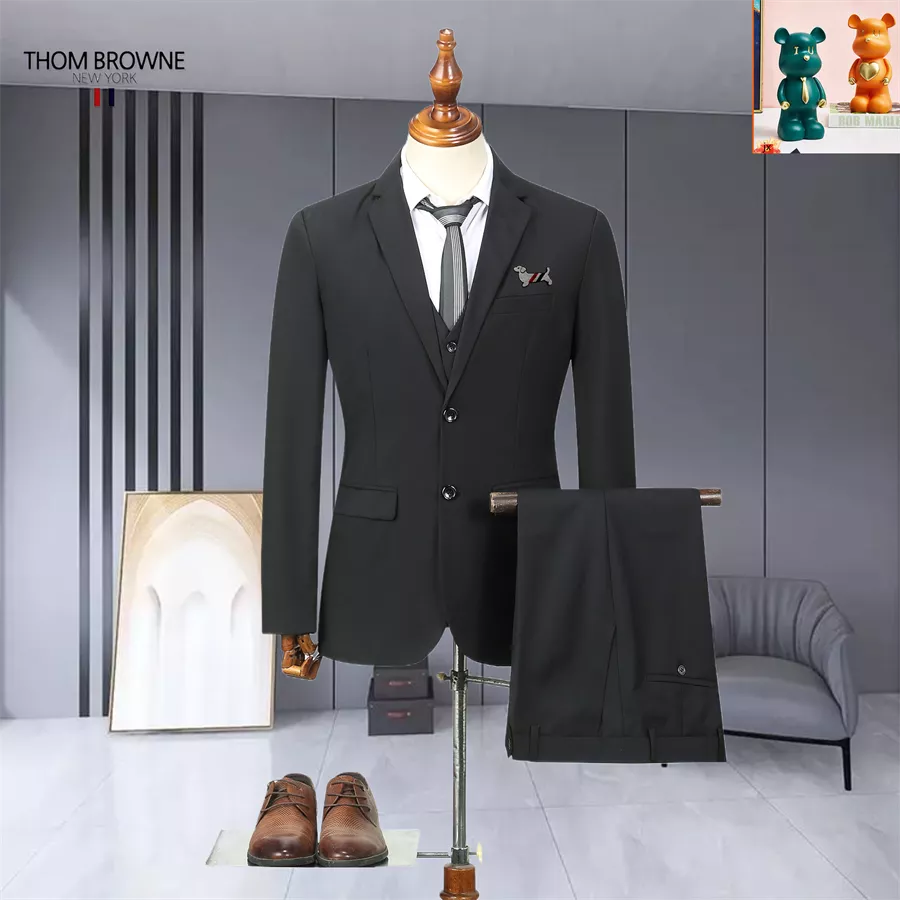 Thom Browne TB Tracksuits Long Sleeved For Men Timeless 7153