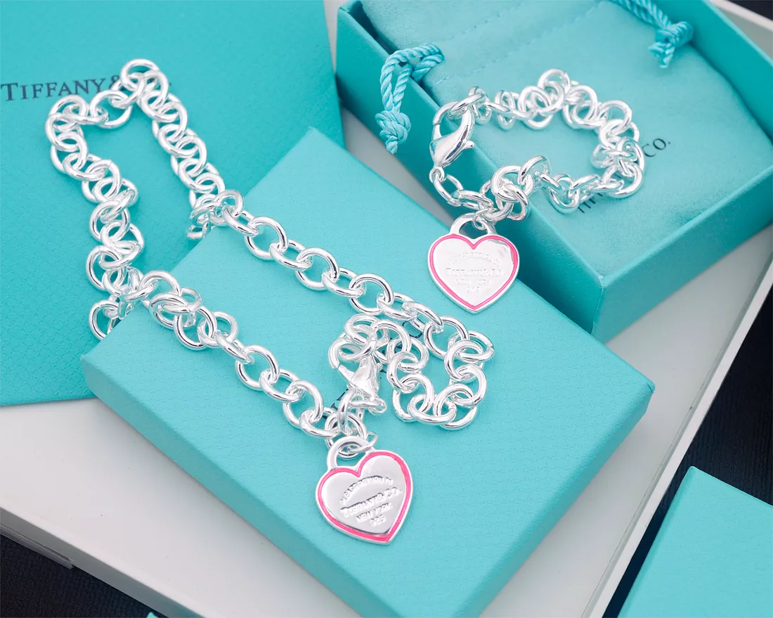 Tiffany Jewelry Set Durable 7378
