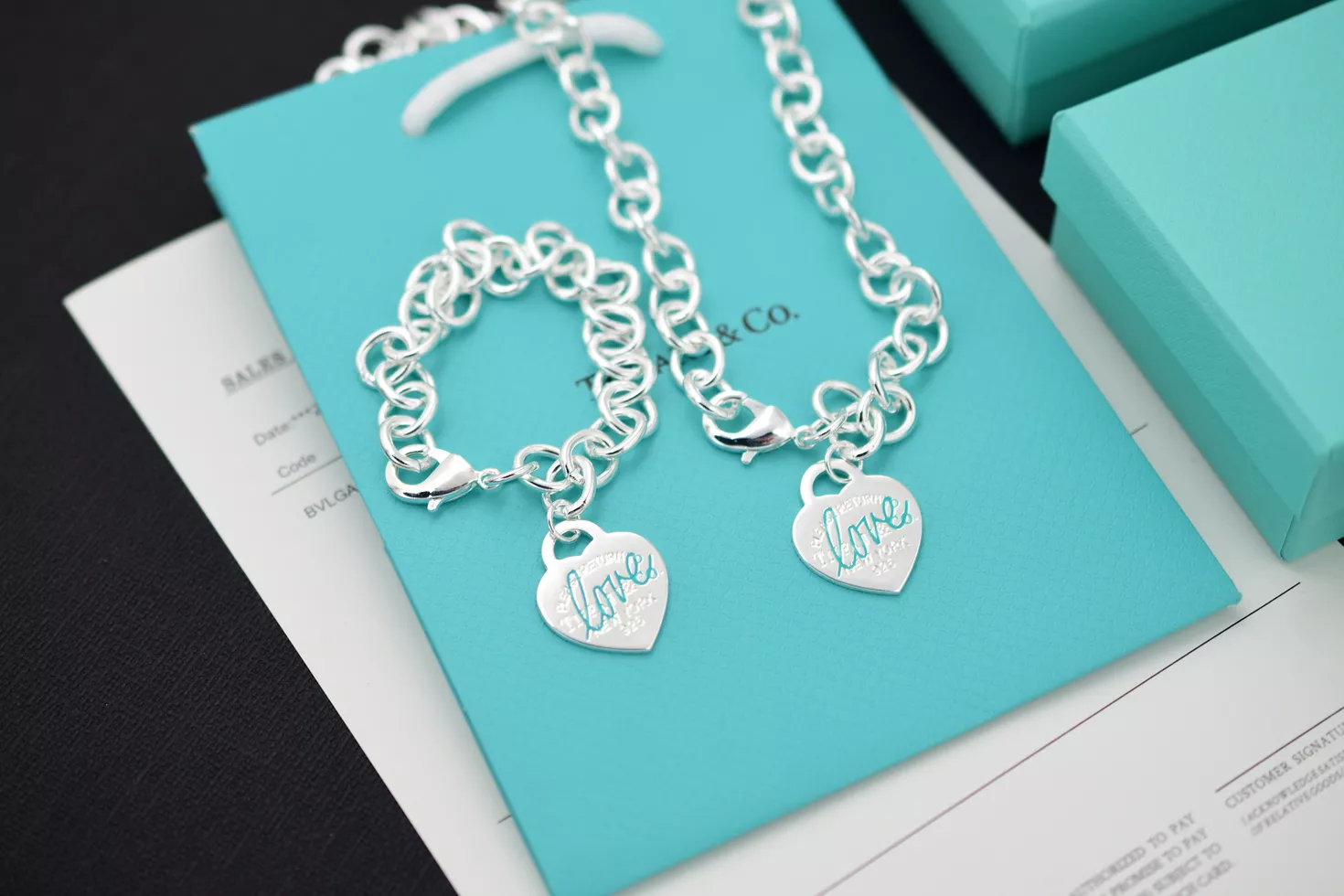 Tiffany Jewelry Set Fashionable 5305