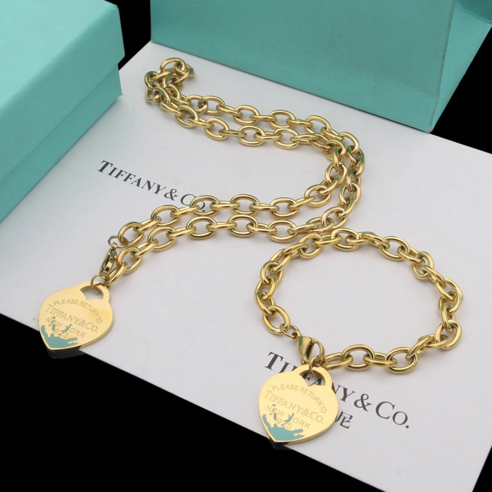 Tiffany Jewelry Set HighQuality 4336