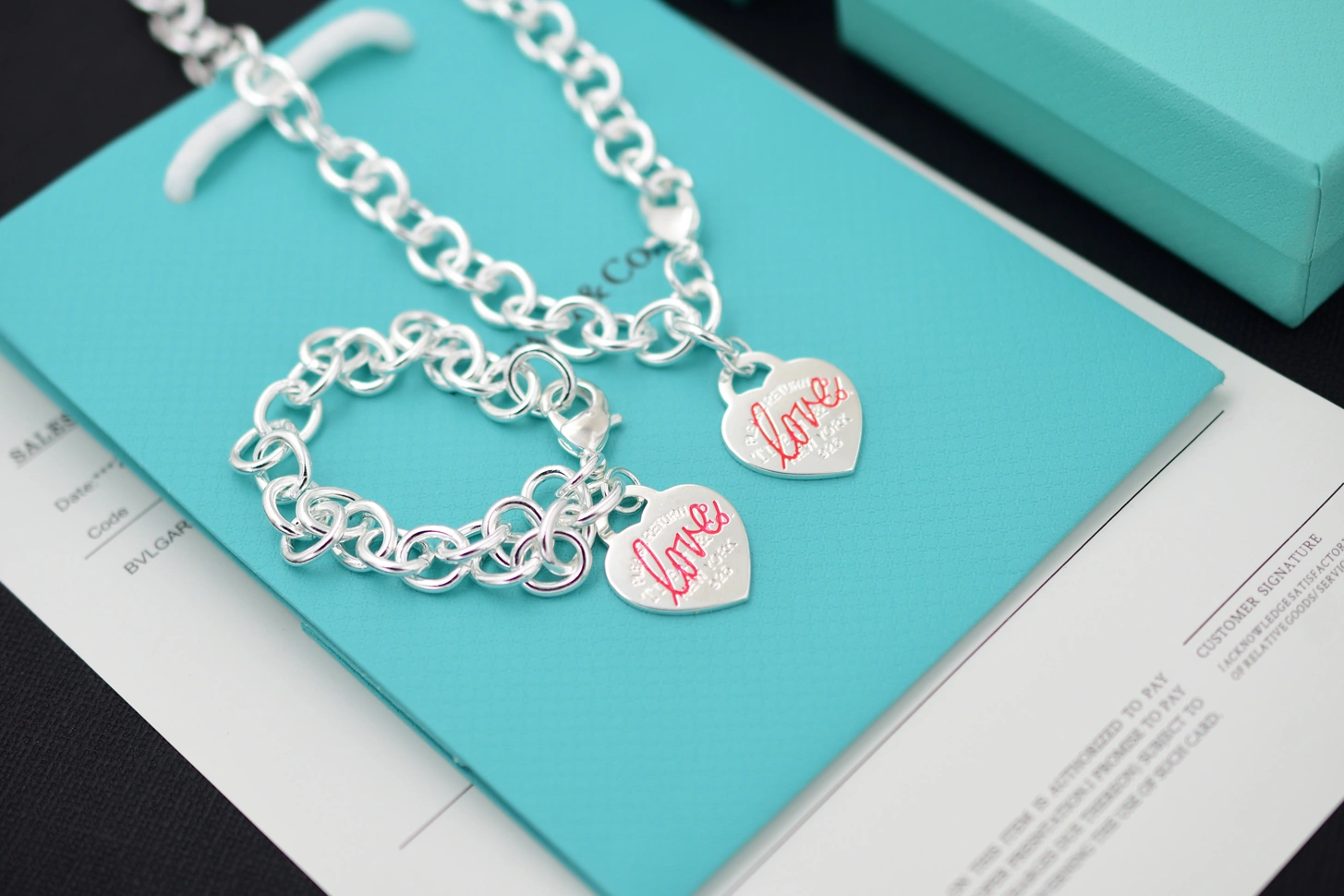 Tiffany Jewelry Set Practical 9721