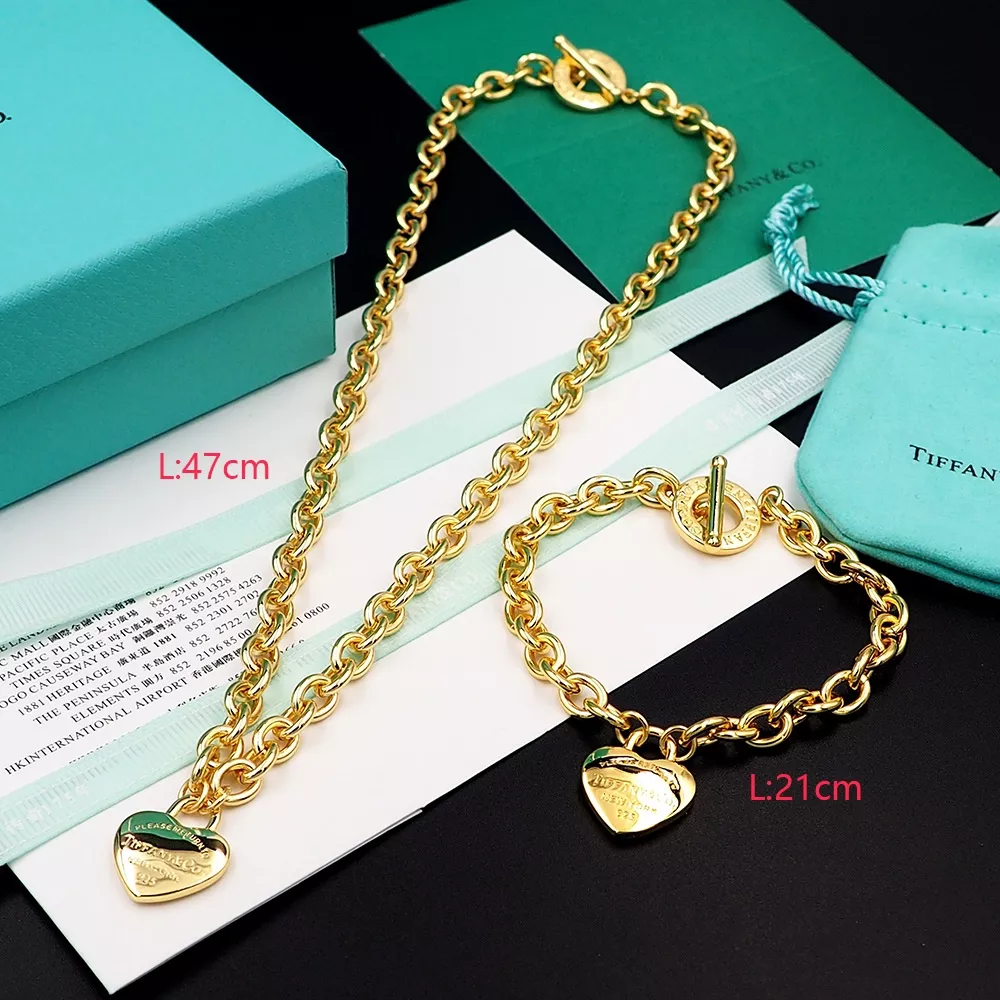 Tiffany Jewelry Set Trendy 7749
