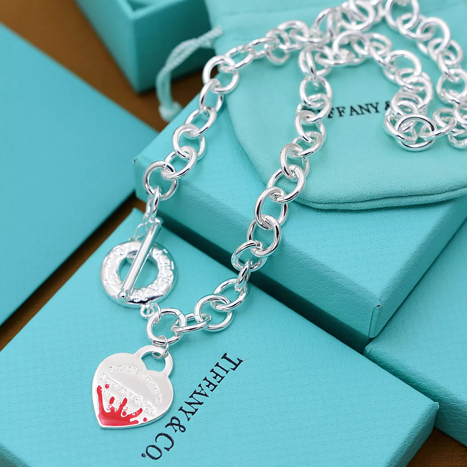 Tiffany Necklaces Sleek 8251
