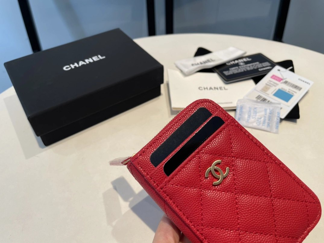 Timeless 1073 Chanel AAA Quality Card Case For Women