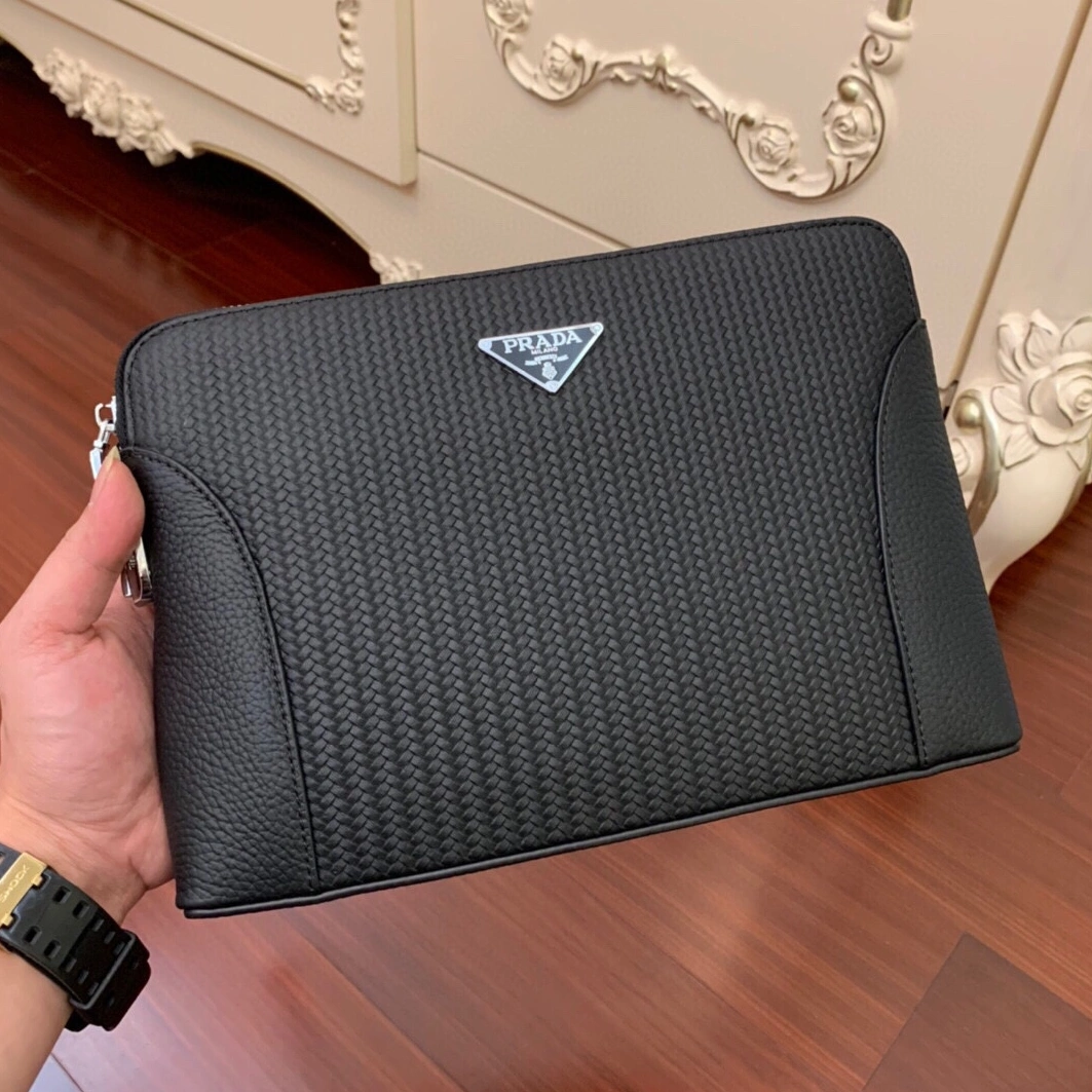 Timeless 1112 Prada AAA Man Wallets