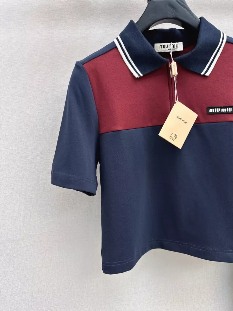 Timeless 1408 MIU MIU Tracksuits Short Sleeved For Women