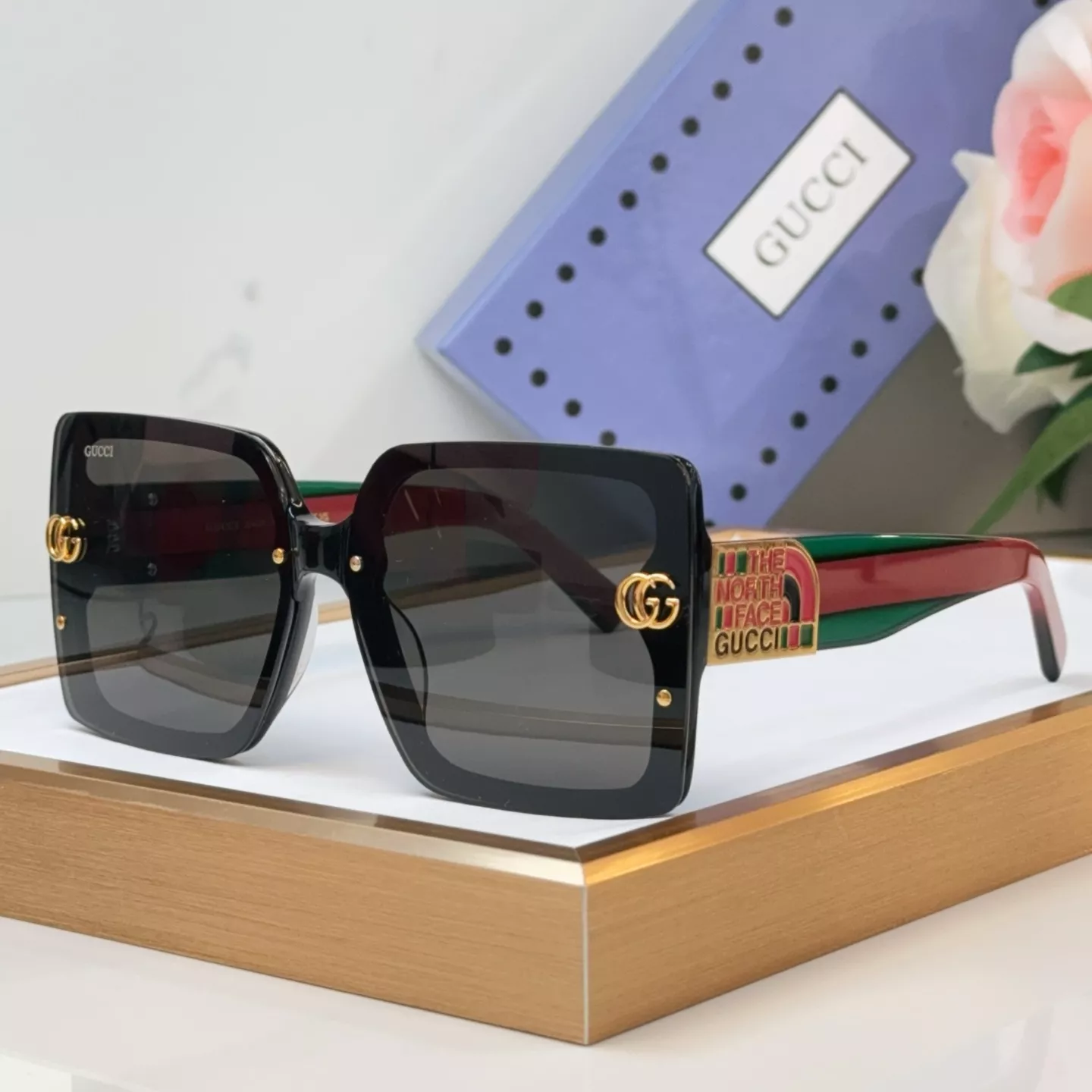 Timeless 1655 Gucci AAA Quality Sunglasses