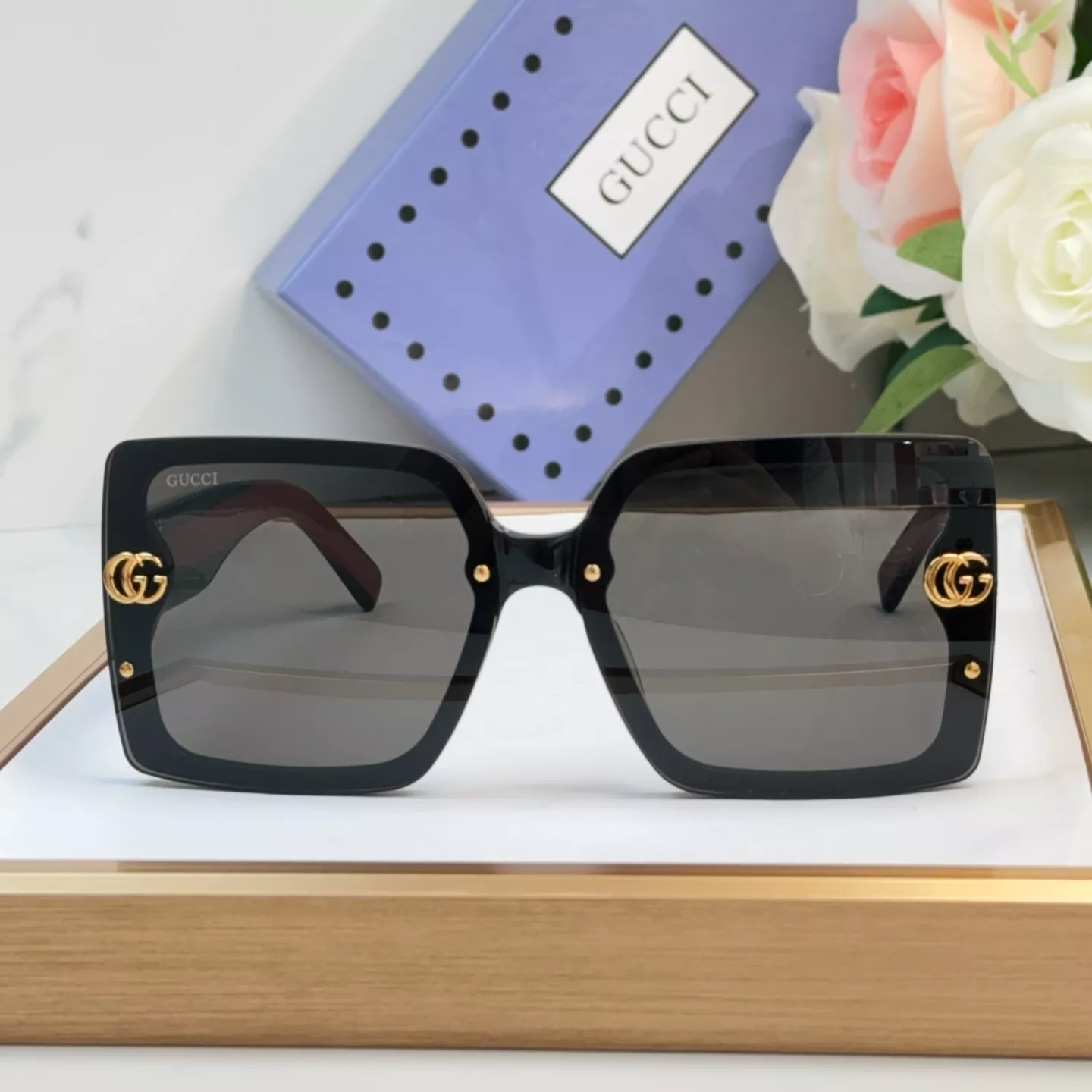 Timeless 1655 Gucci AAA Quality Sunglasses