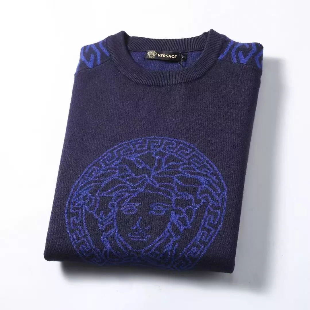 Timeless 2302 Versace Sweaters Long Sleeved For Men
