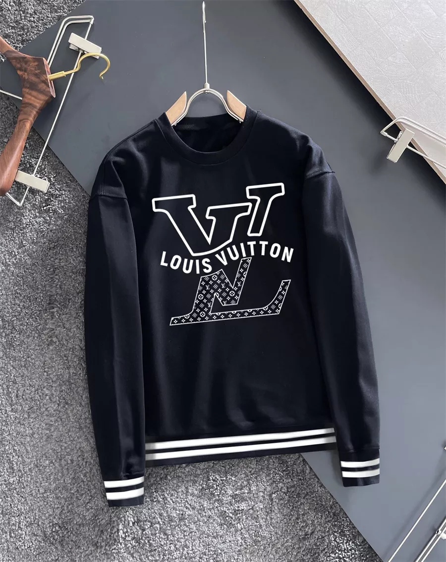 Timeless 2463 Louis Vuitton LV Hoodies Long Sleeved For Men