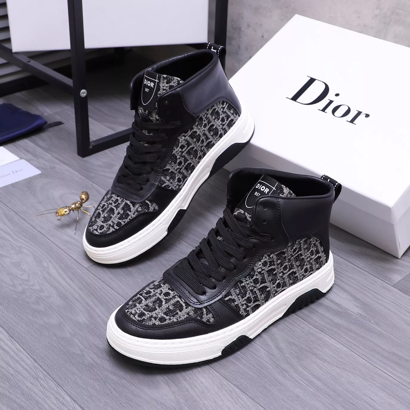 Timeless 2873 Christian Dior High Top Shoes For Men