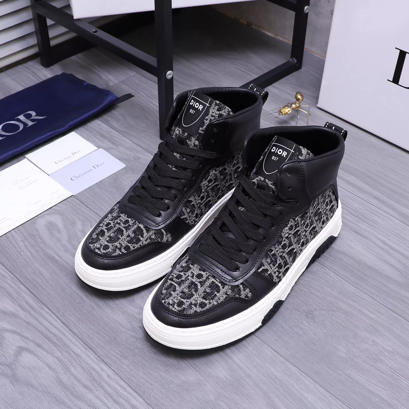 Timeless 2873 Christian Dior High Top Shoes For Men
